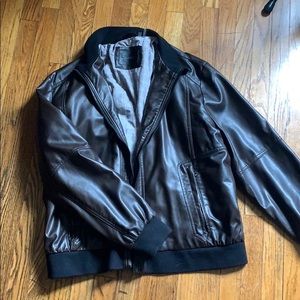 Brown Calvin Klein Bomber XL